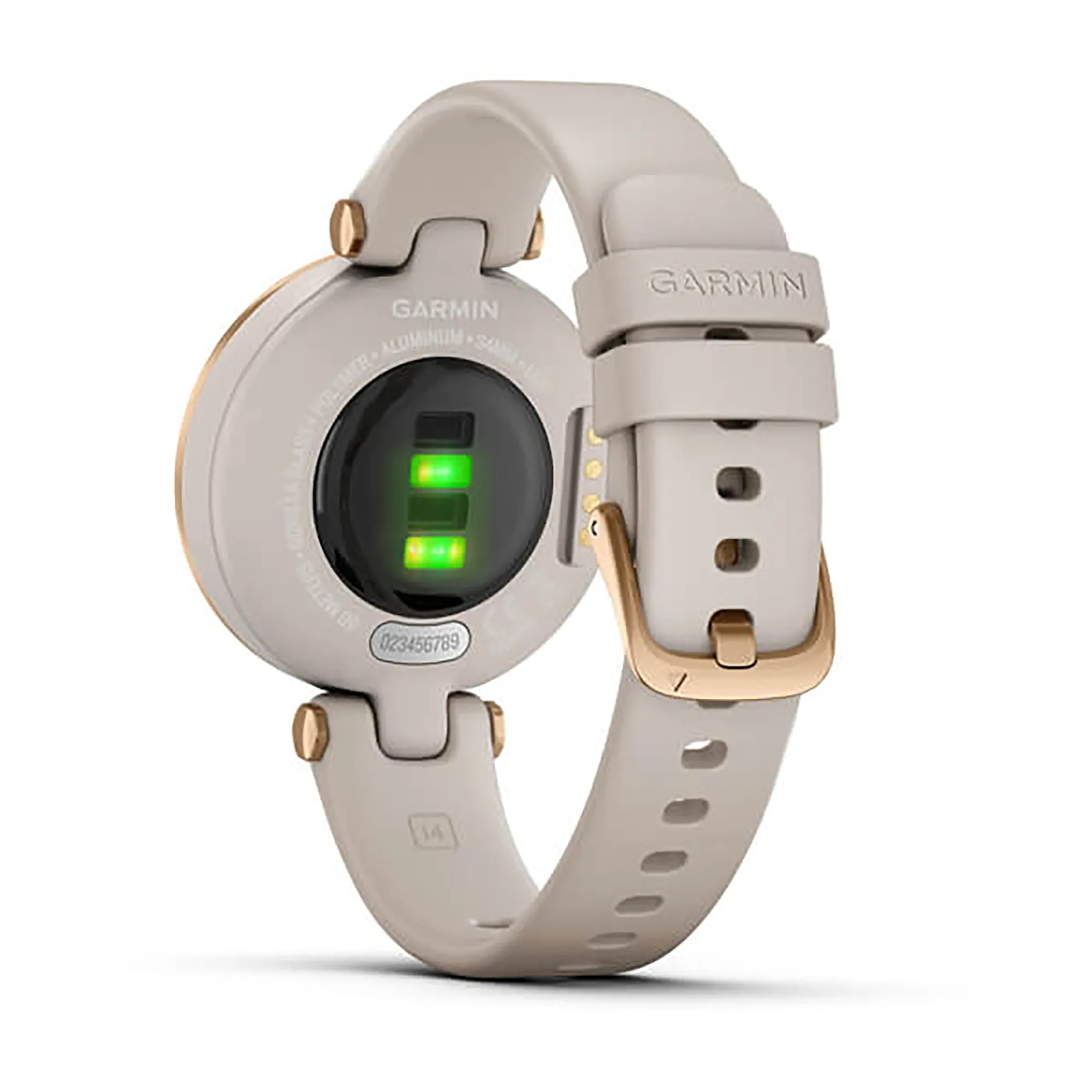Garmin Lily Silicone Lightsand Strap Full Color Display Dial Watch - 010-02384-11