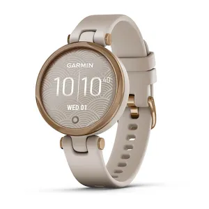 Garmin Lily Silicone Lightsand Strap Full Color Display Dial Watch - 010-02384-11