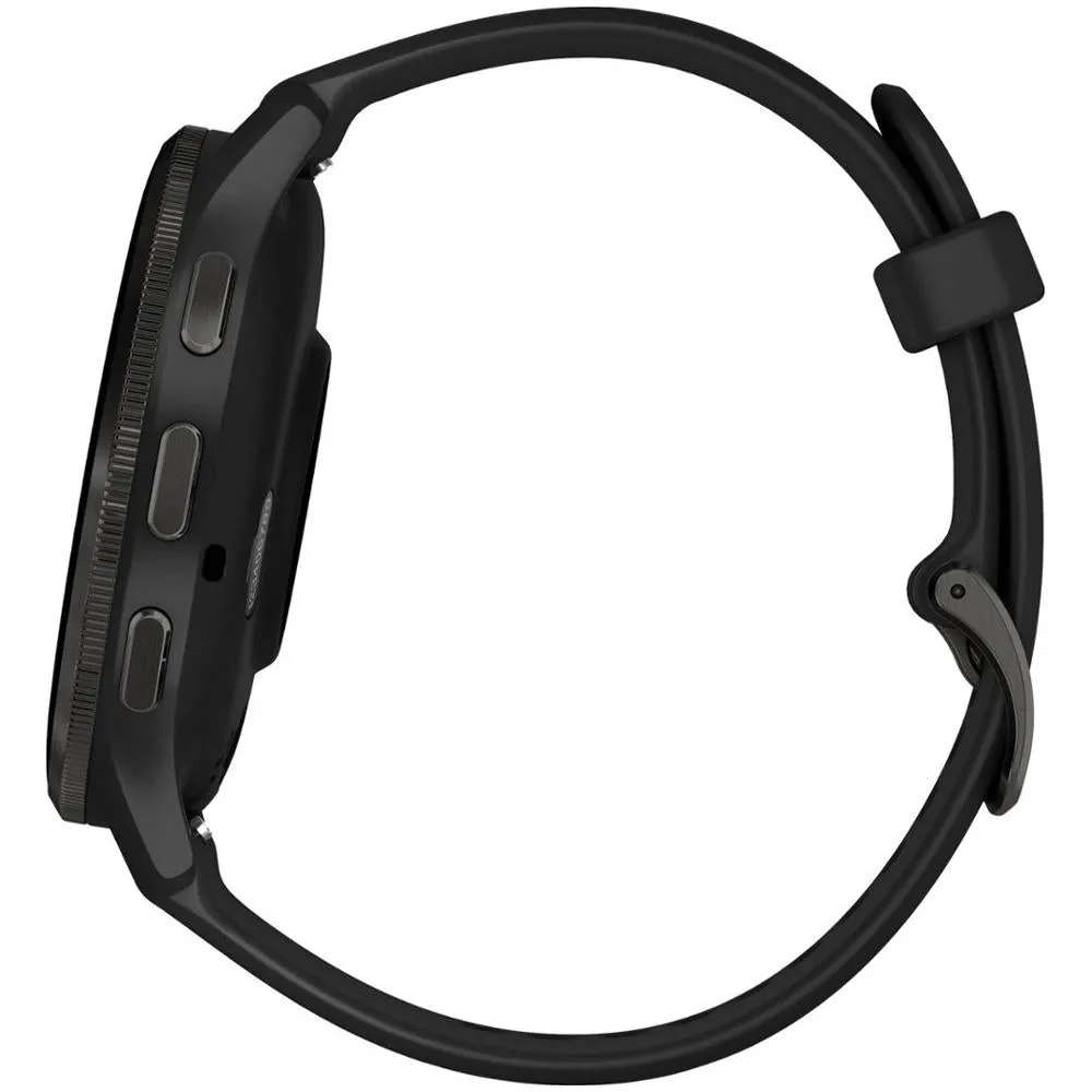 Garmin Venu 3 Fitness GPS Smartwatch with Black Case 45mm   Charging Dock Bundle