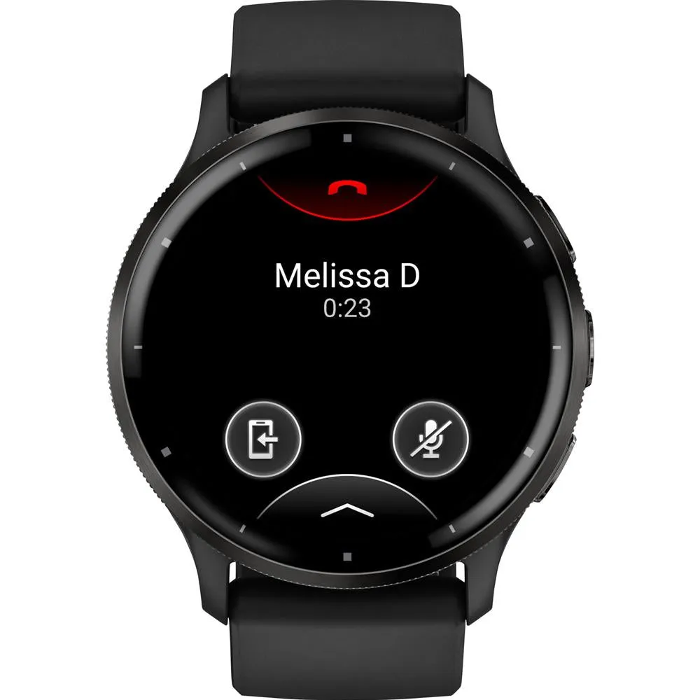 Garmin Venu 3 Health and Fitness GPS Smartwatch (45mm)   Charging Doc   Dust Cover