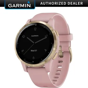 Garmin vivoactive 4S Smartwatch - (Dust Rose/Gold)