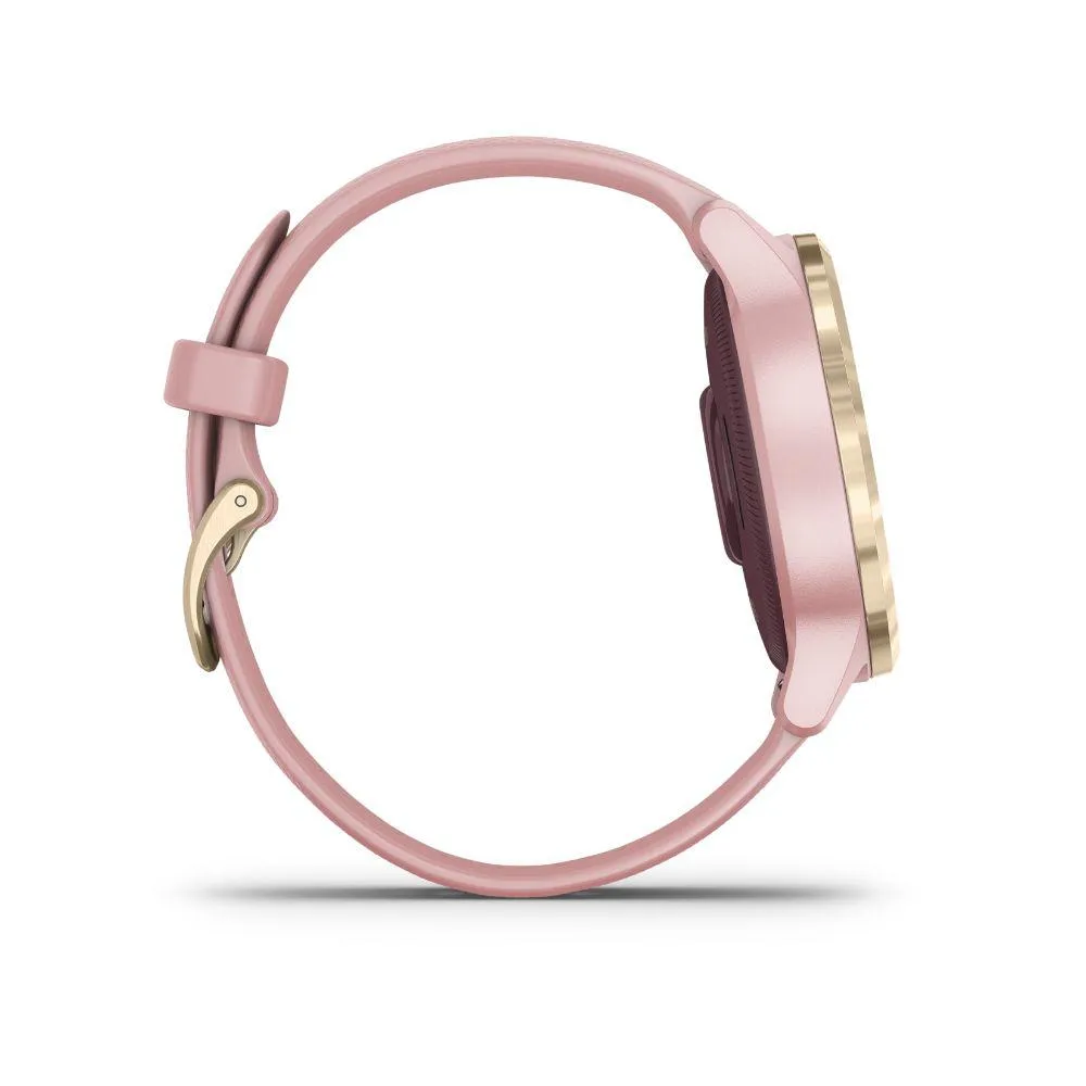 Garmin vivoactive 4S Smartwatch - (Dust Rose/Gold)