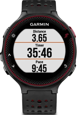 Garmin Watch Forerunner 235 Wrist Based HRM Black Red