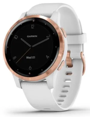 Garmin Watch Vivoactive 4S White With Rose Gold