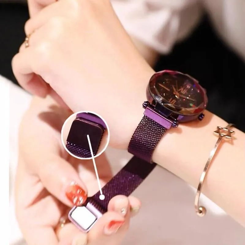 Glitz and Glamour Magnetic Fashion Watch