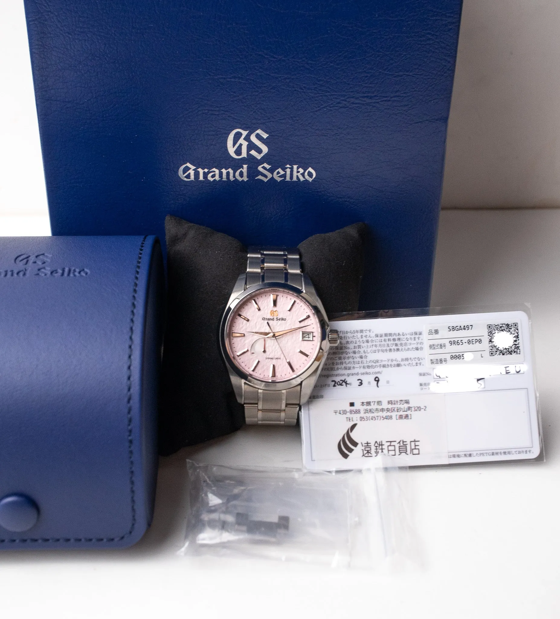 Grand Seiko Heritage Limited SBGA497G 'Pink Snowflake'
