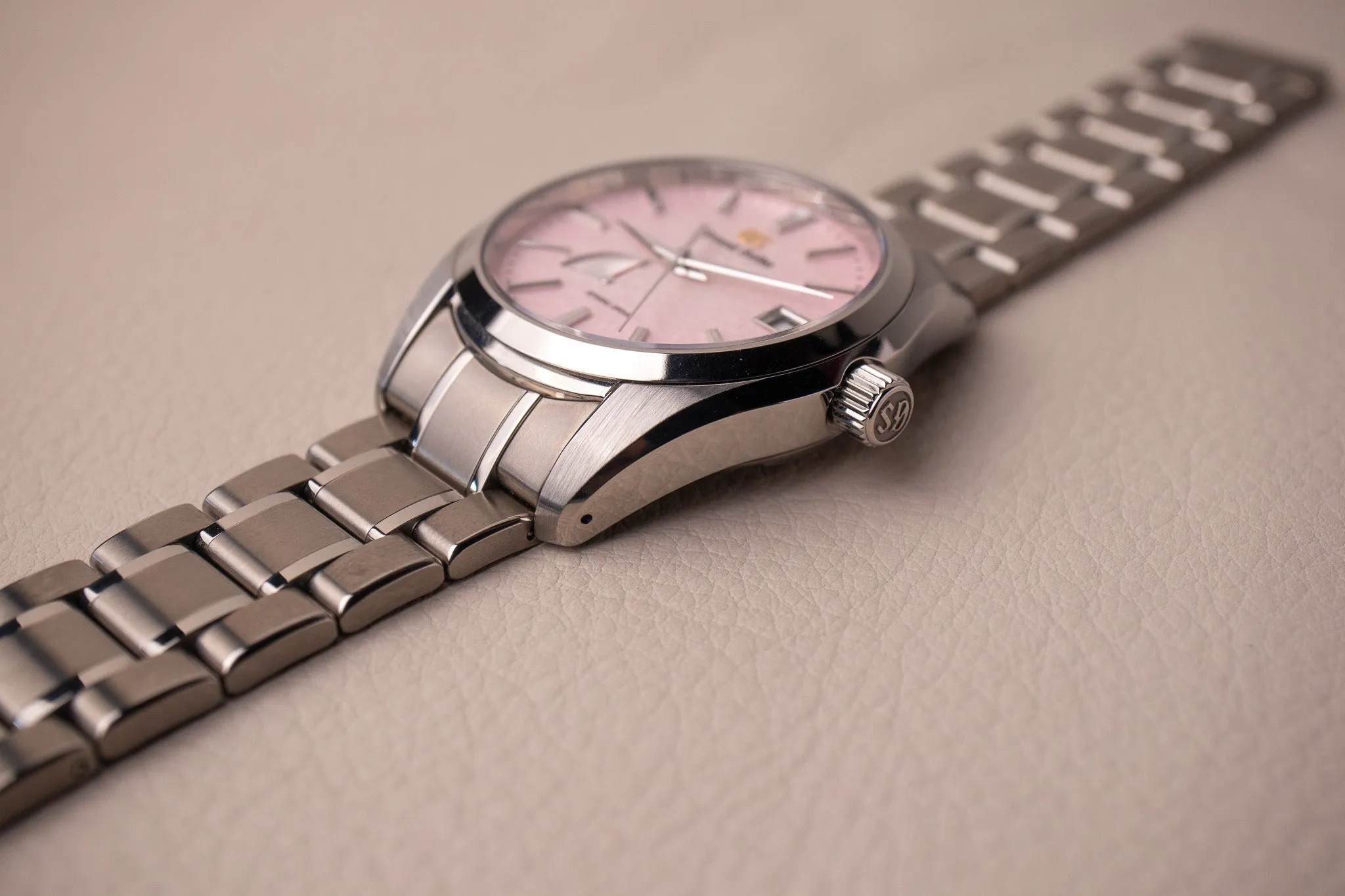 Grand Seiko Heritage Limited SBGA497G 'Pink Snowflake'