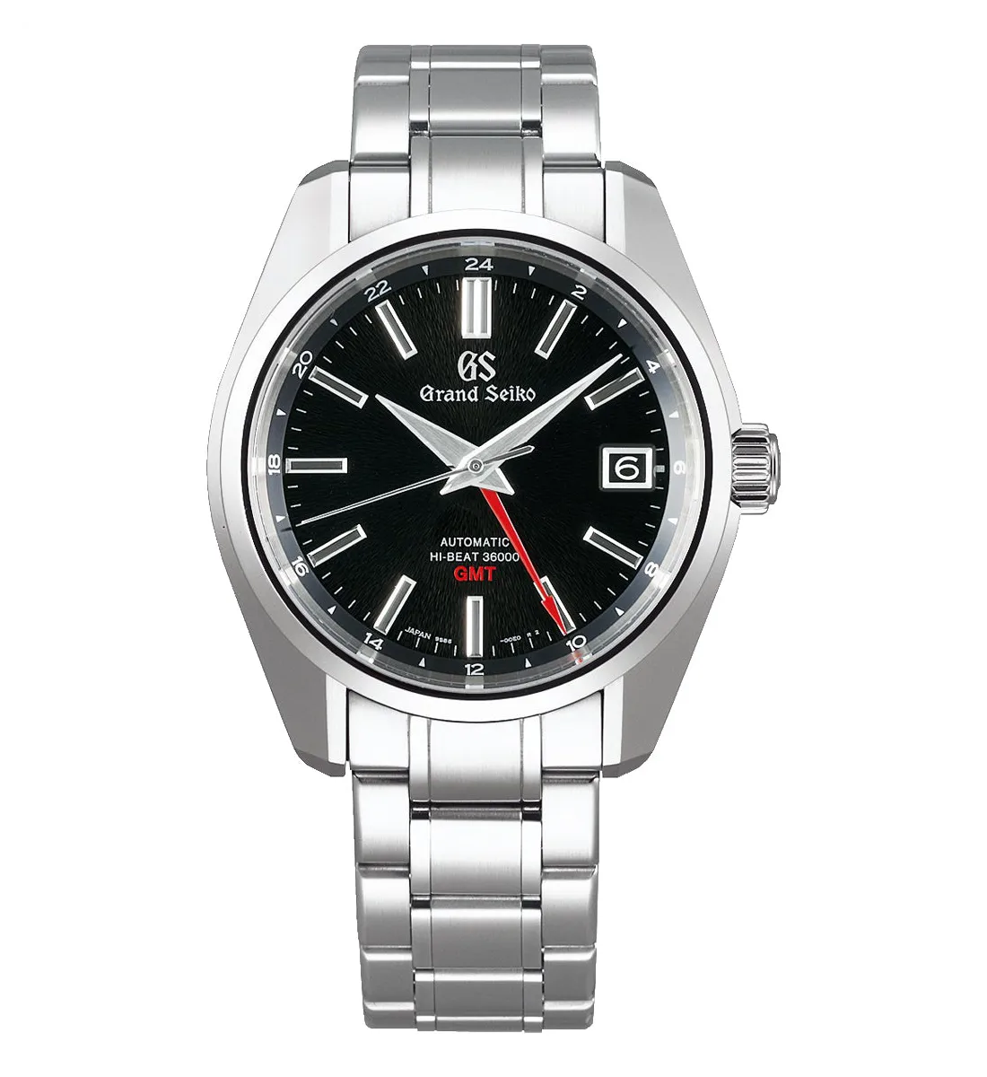 Grand Seiko Heritage Watch with Black Dial, 40mm