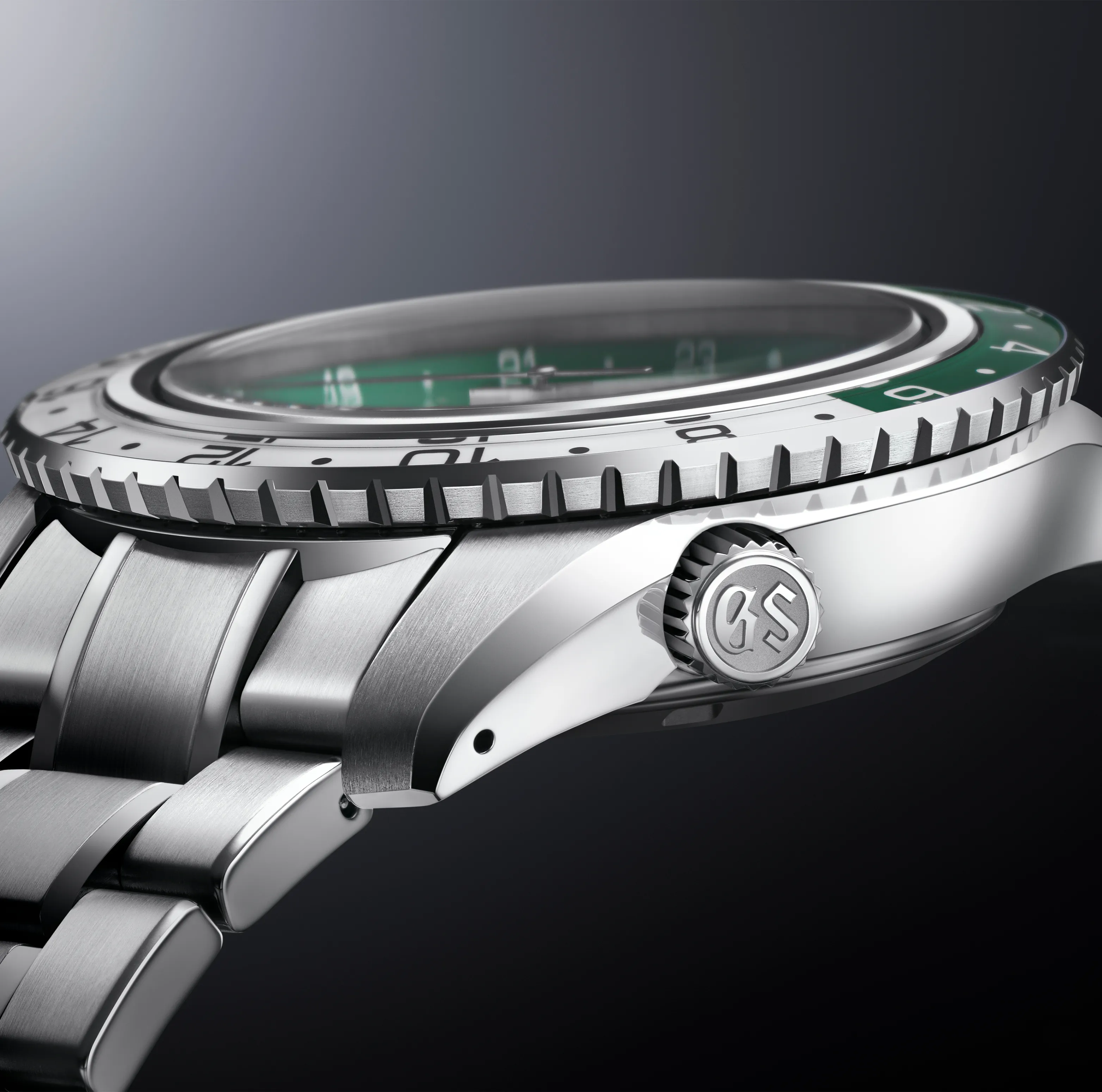 Grand Seiko Sport Watch with Green Dial, 44mm