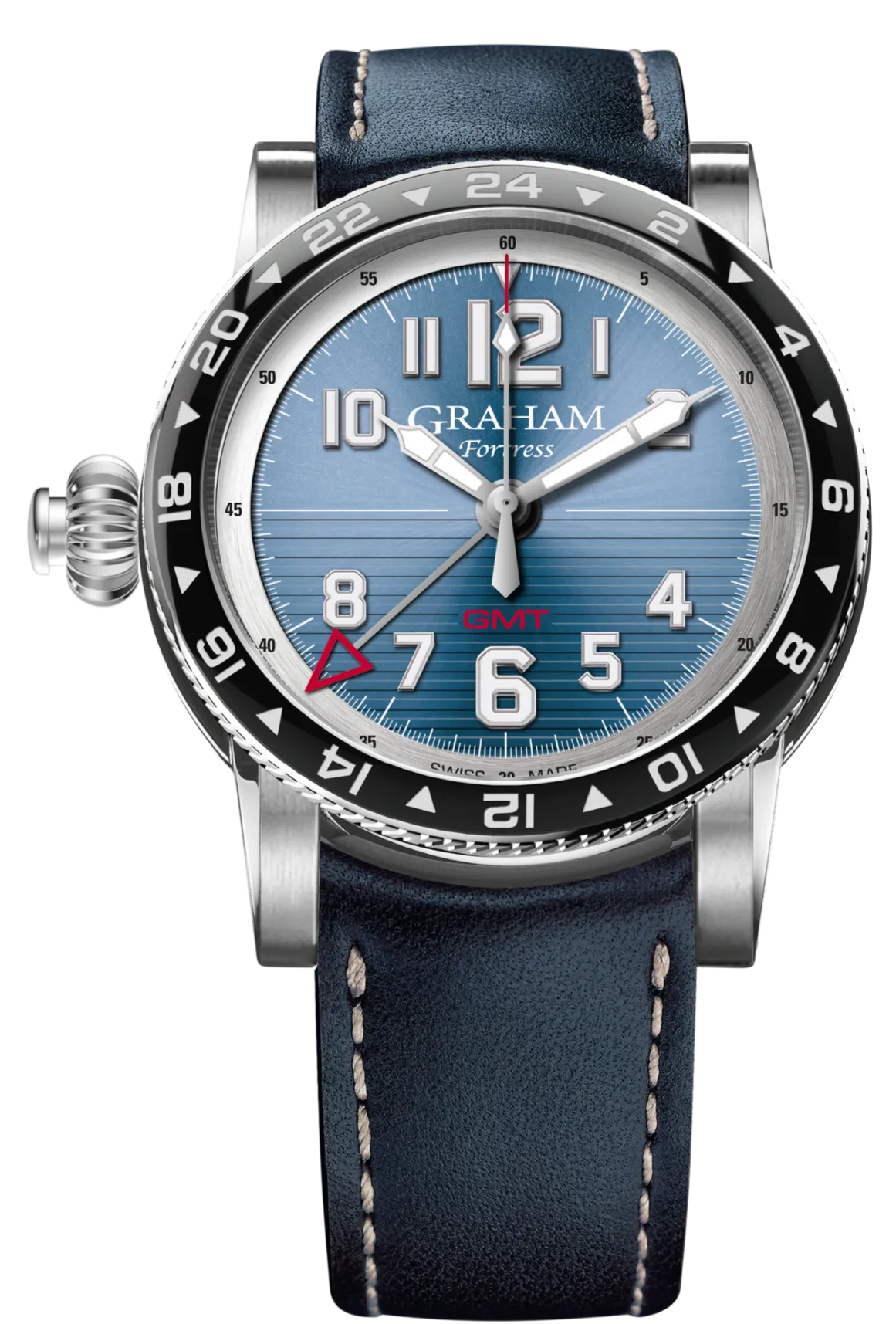 GRHM Watch FORStress GMT Blue