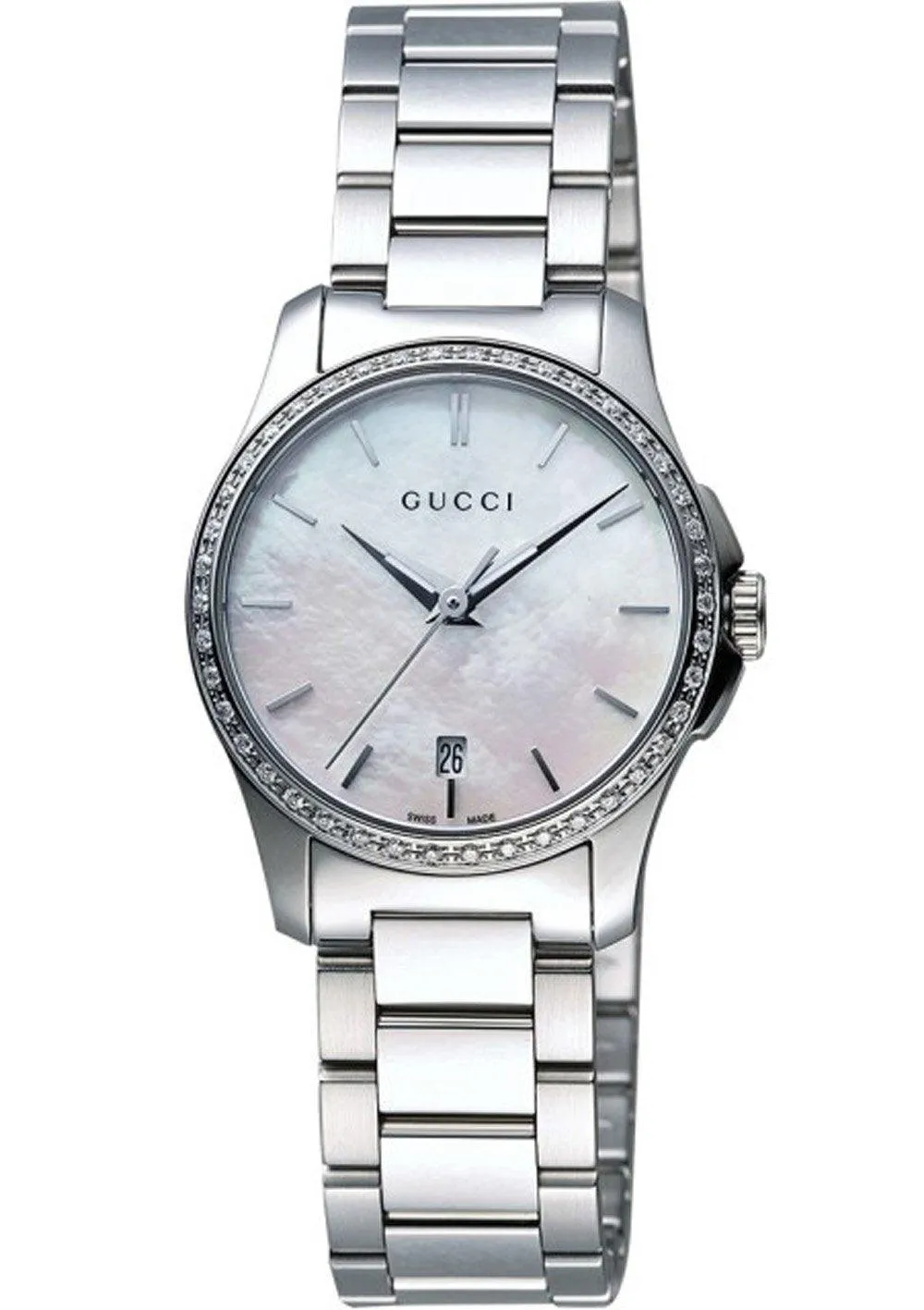 Gucci G-Timeless Diamond Women's Watch YA126543