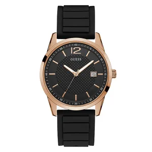 Guess Men's Watch Rose Gold Tone Case Quartz
