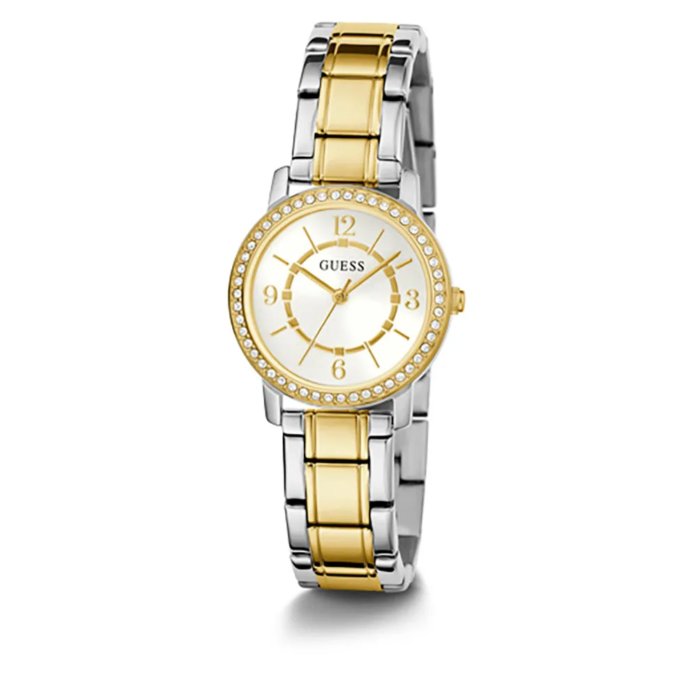 Guess Women's Watch Gold Tone Case Quartz
