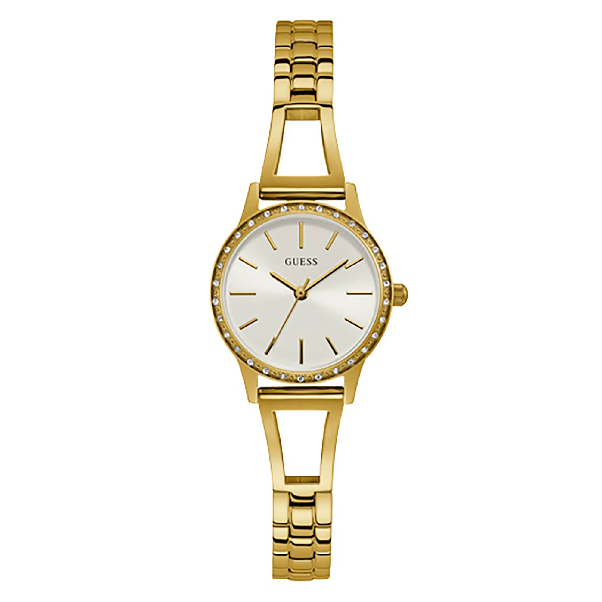 Guess Women's Watch Gold Tone Case Quartz