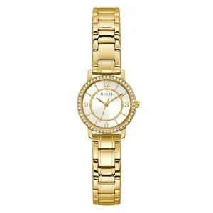 Guess Women's Watch Gold Tone Case Quartz