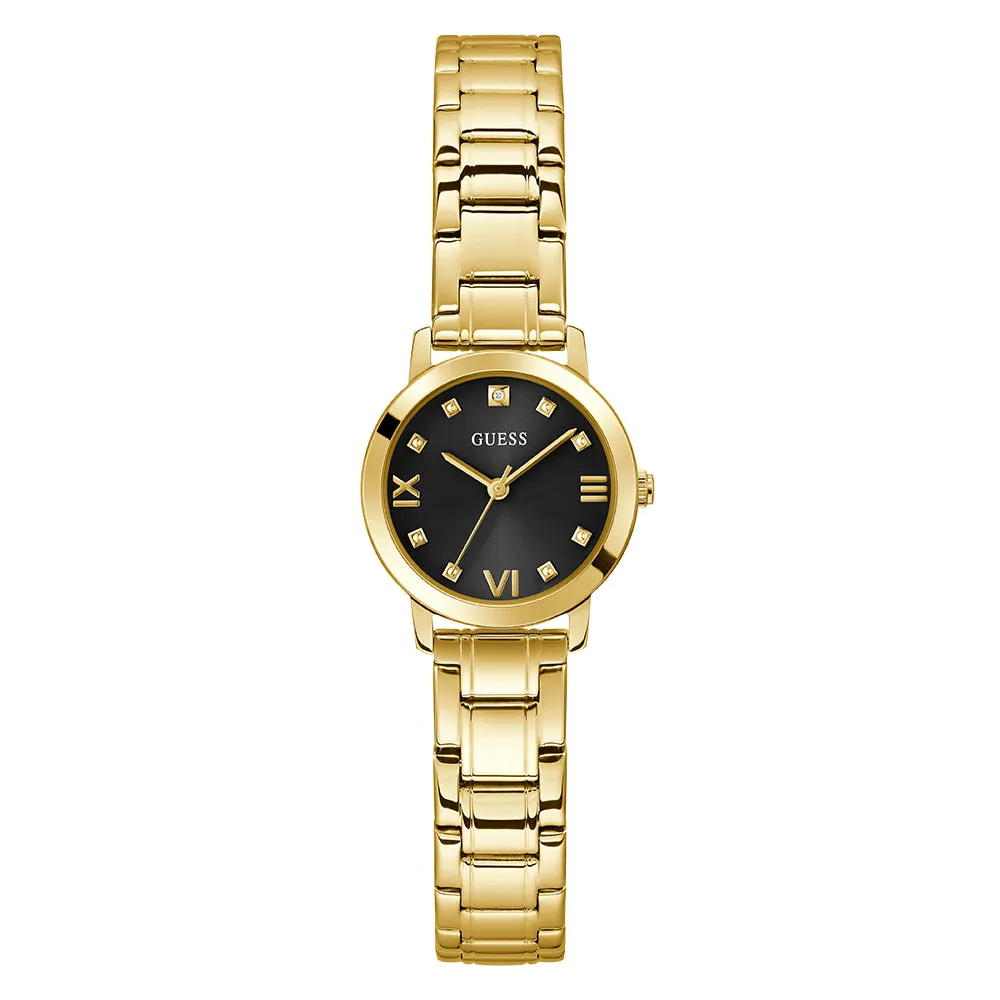 Guess Women's Watch Gold Tone Case Quartz