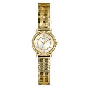 Guess Women's Watch Gold Tone Case Quartz