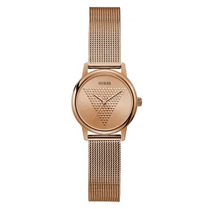 Guess Women's Watch Rose Gold Tone Case Quartz