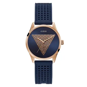 Guess Women's Watch Rose Gold Tone Case Quartz