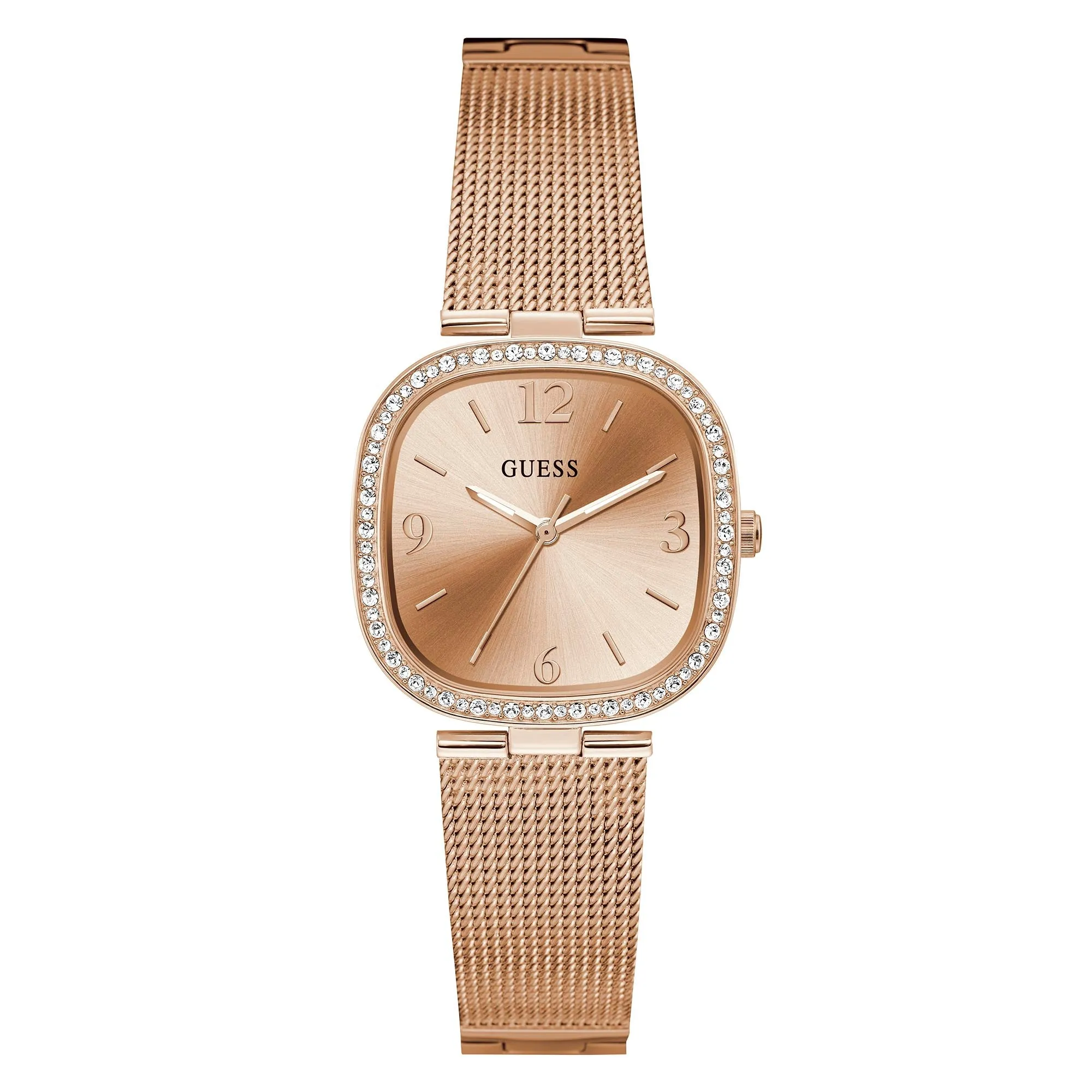 Guess Women's Watch Rose Gold Tone Case Quartz