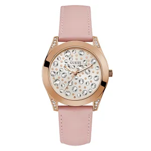 Guess Women's Watch Rose Gold Tone Case Quartz
