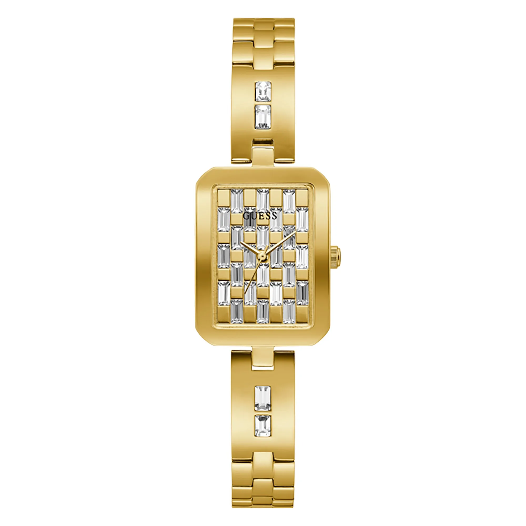 Guess Women's Watch Yellow Gold Tone Case Quartz