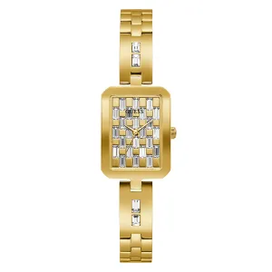 Guess Women's Watch Yellow Gold Tone Case Quartz