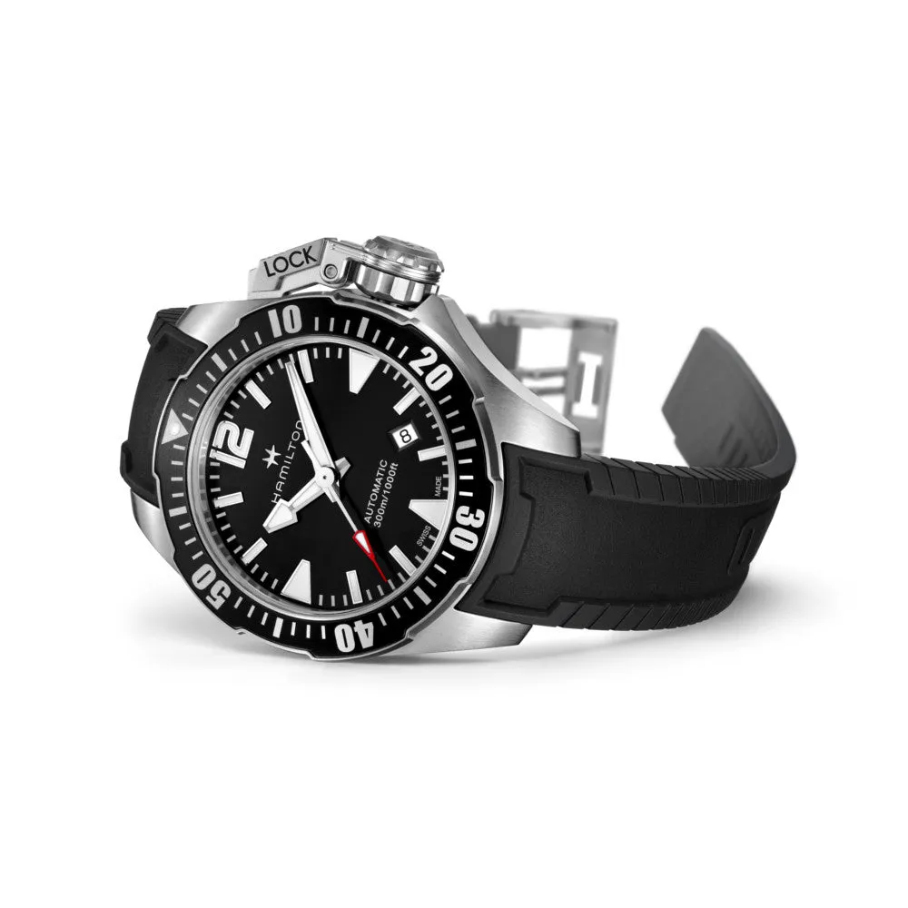 HAMILTON - Khaki Navy Frogman Auto | H77605335