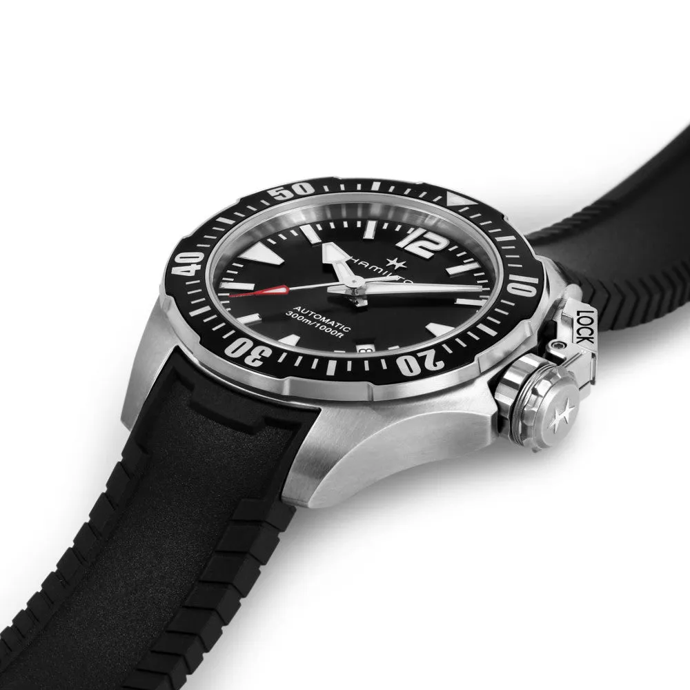 HAMILTON - Khaki Navy Frogman Auto | H77605335