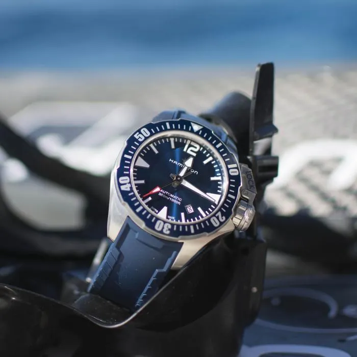 HAMILTON - Khaki Navy Frogman Auto | H77705345