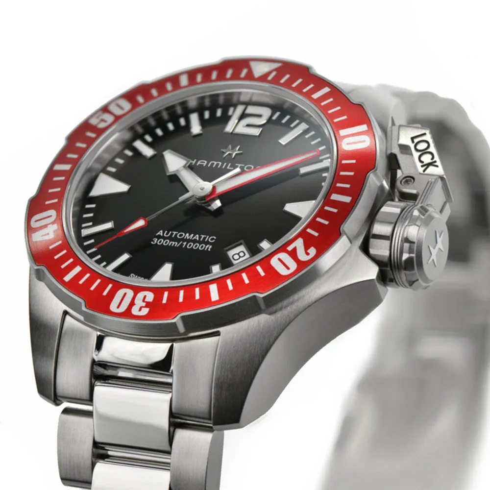HAMILTON - Khaki Navy Frogman Auto | H77725135
