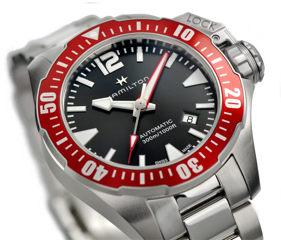 HAMILTON - Khaki Navy Frogman Auto | H77725135