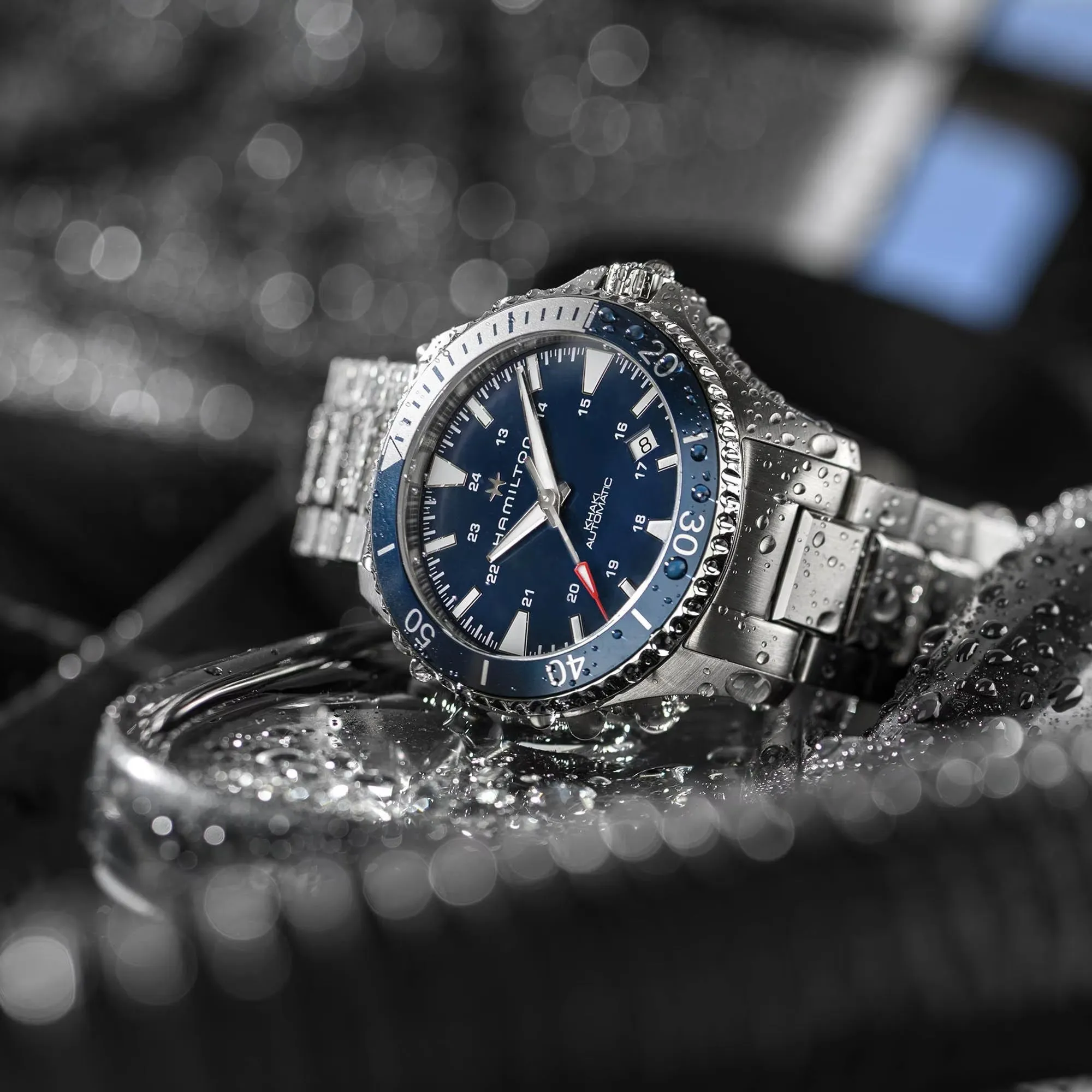 HAMILTON - Khaki Navy Scuba Auto | H82345141