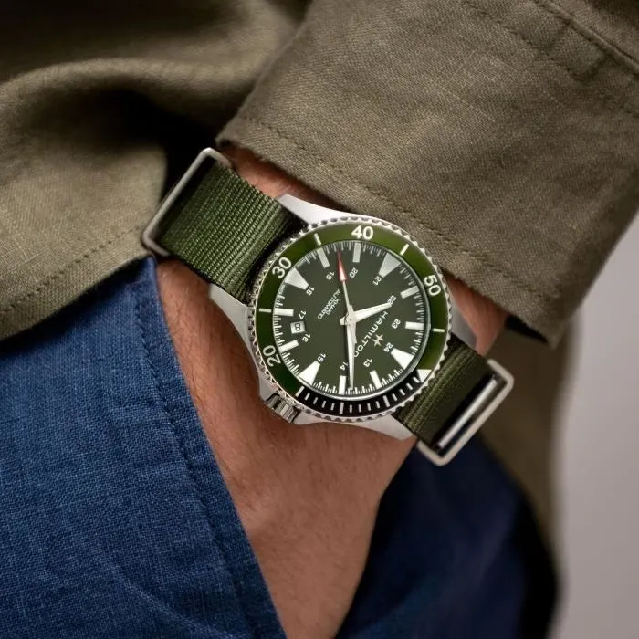 HAMILTON - Khaki Navy Scuba Auto | H82375961