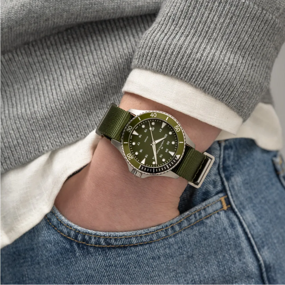 HAMILTON - Khaki Navy Scuba Quartz | H82241961