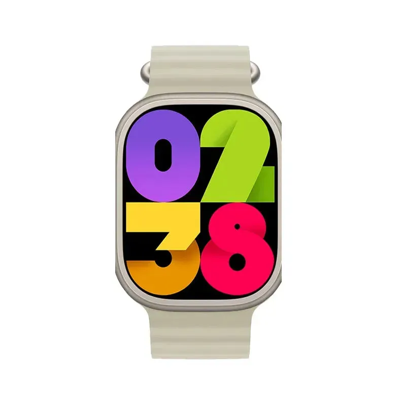 HK9 U2 Max AMOLED ChatGPT Smart Watch Compass 2GB ROM Bluetooth Call IP68 Waterproof Music Album NFC Sports Smartwatch Men Women