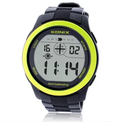 Hot!!! Self Calibrating Internet Timing Men Sports Watches Waterproof 100m Digital Watch Swimming Diving Wristwatch Montre Homme