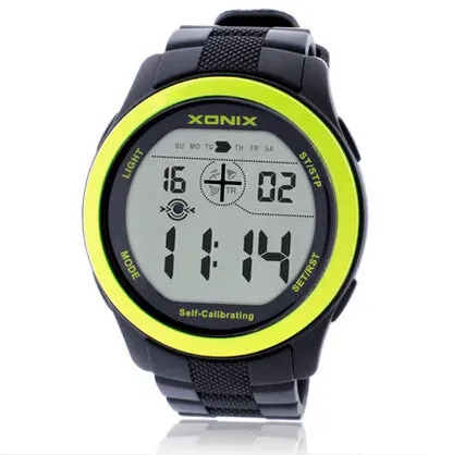 Hot!!! Self Calibrating Internet Timing Men Sports Watches Waterproof 100m Digital Watch Swimming Diving Wristwatch Montre Homme