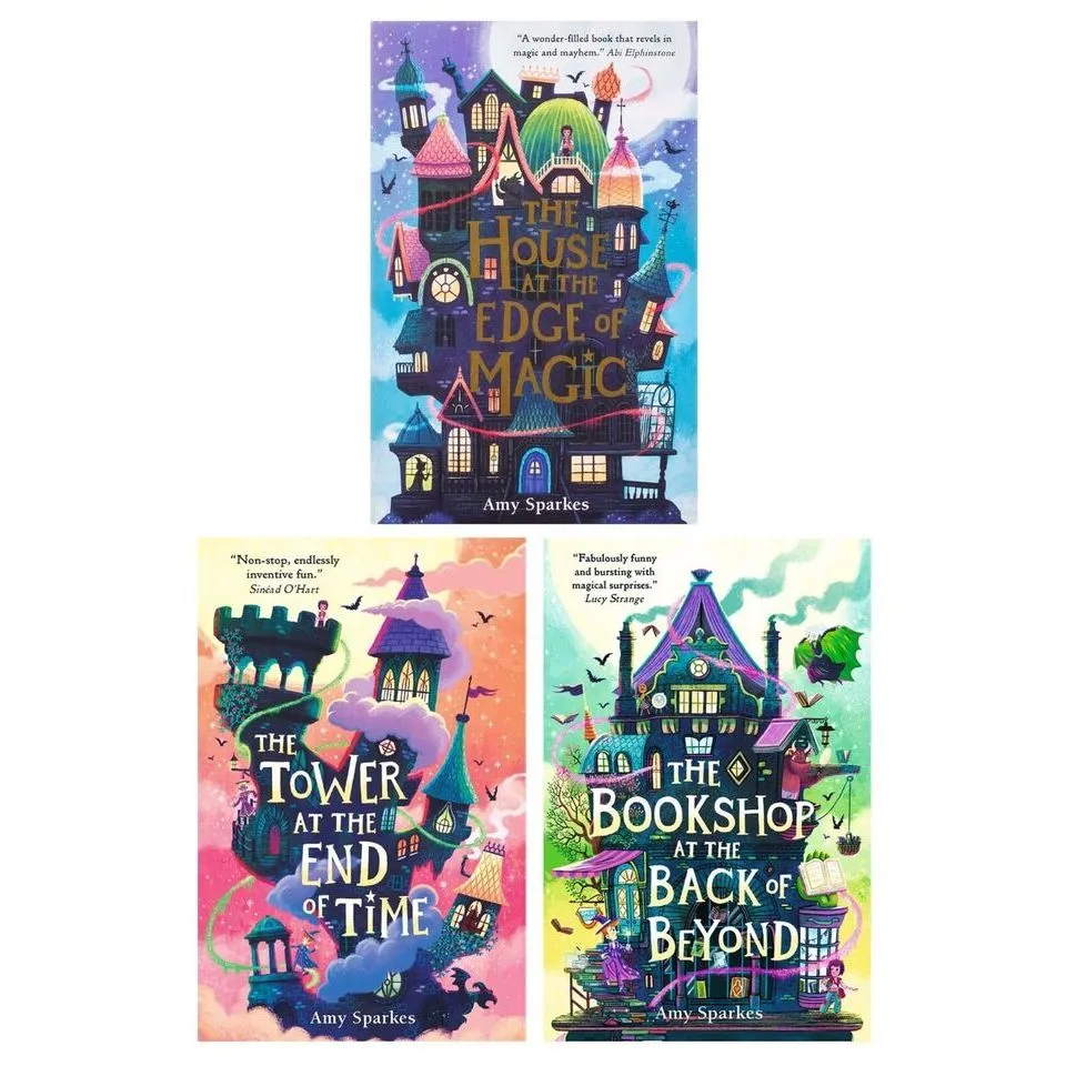 House at the Edge of Magic Series 3 Books Collection Set by Amy Sparkes