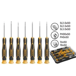 Ingco 7-Piece Precision Screwdriver Set – HKSD0718