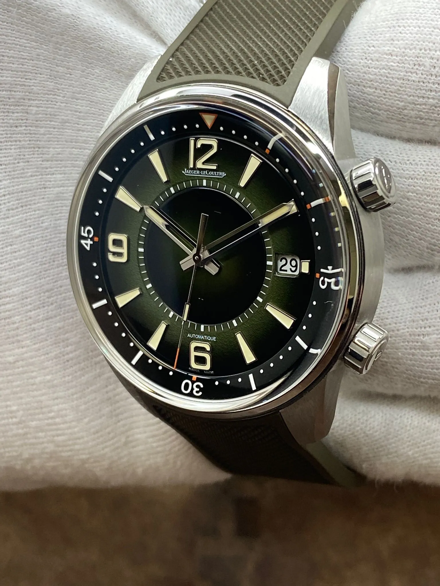 Jaeger-Lecoultre Polaris Q906863J Green Dial Automatic Men's Watch