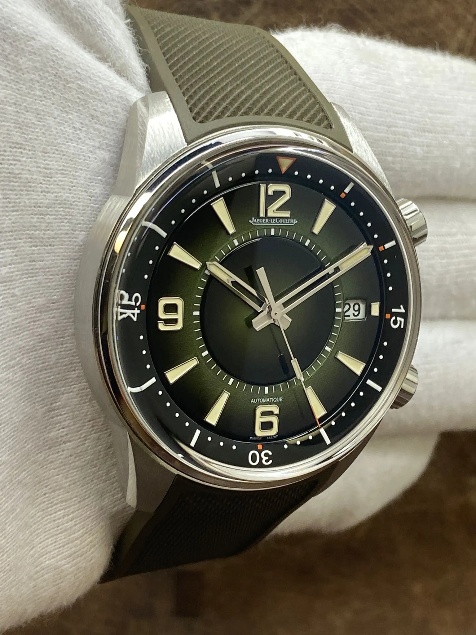 Jaeger-Lecoultre Polaris Q906863J Green Dial Automatic Men's Watch