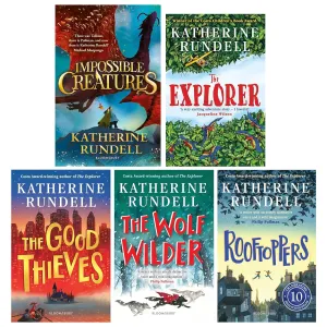 Katherine Rundell 5 Books Collection Set (Rooftoppers, The Wolf Wilder)