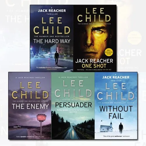 Lee Child Jack Reacher Series 6-10 Collection 5 Books Bundle Set