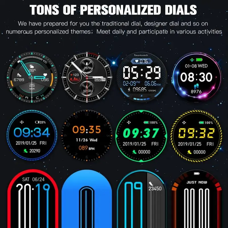 Lenovo Men Sport Smart Watch GT5 Full Touch Heart Rate Bluetooth Control Smartwatch Fitness Tracker GPS Bracelet Woman Gift 2023