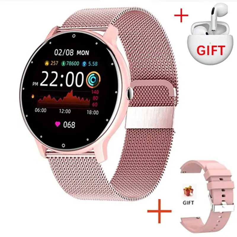 LIGE 2023 New Men Smart Watch Real-time Activity Tracker Heart Rate Monitor Sports Women Smart Watch Men Clock For Android IOS