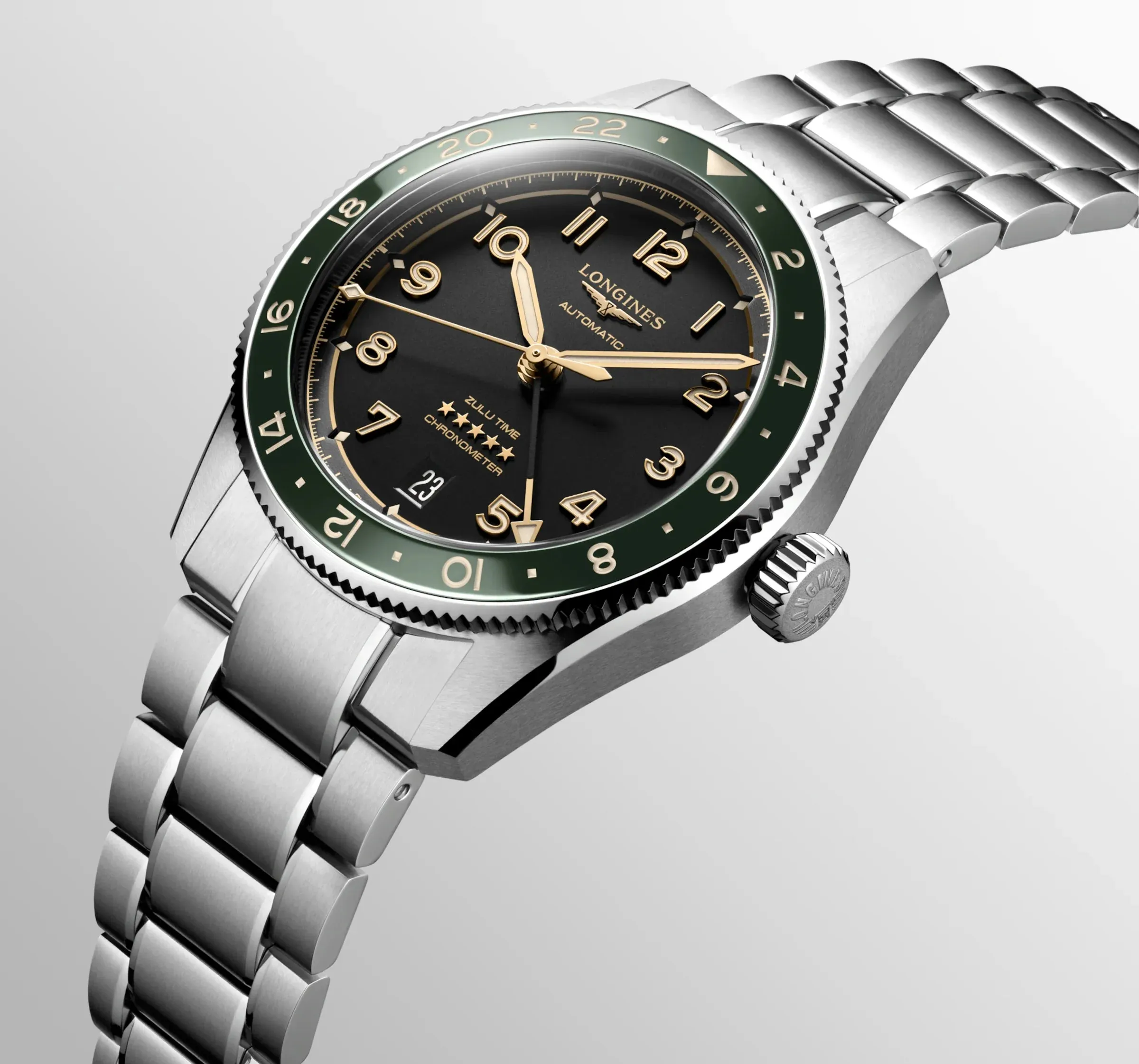 Longines Spirit Zulu Time 39MM