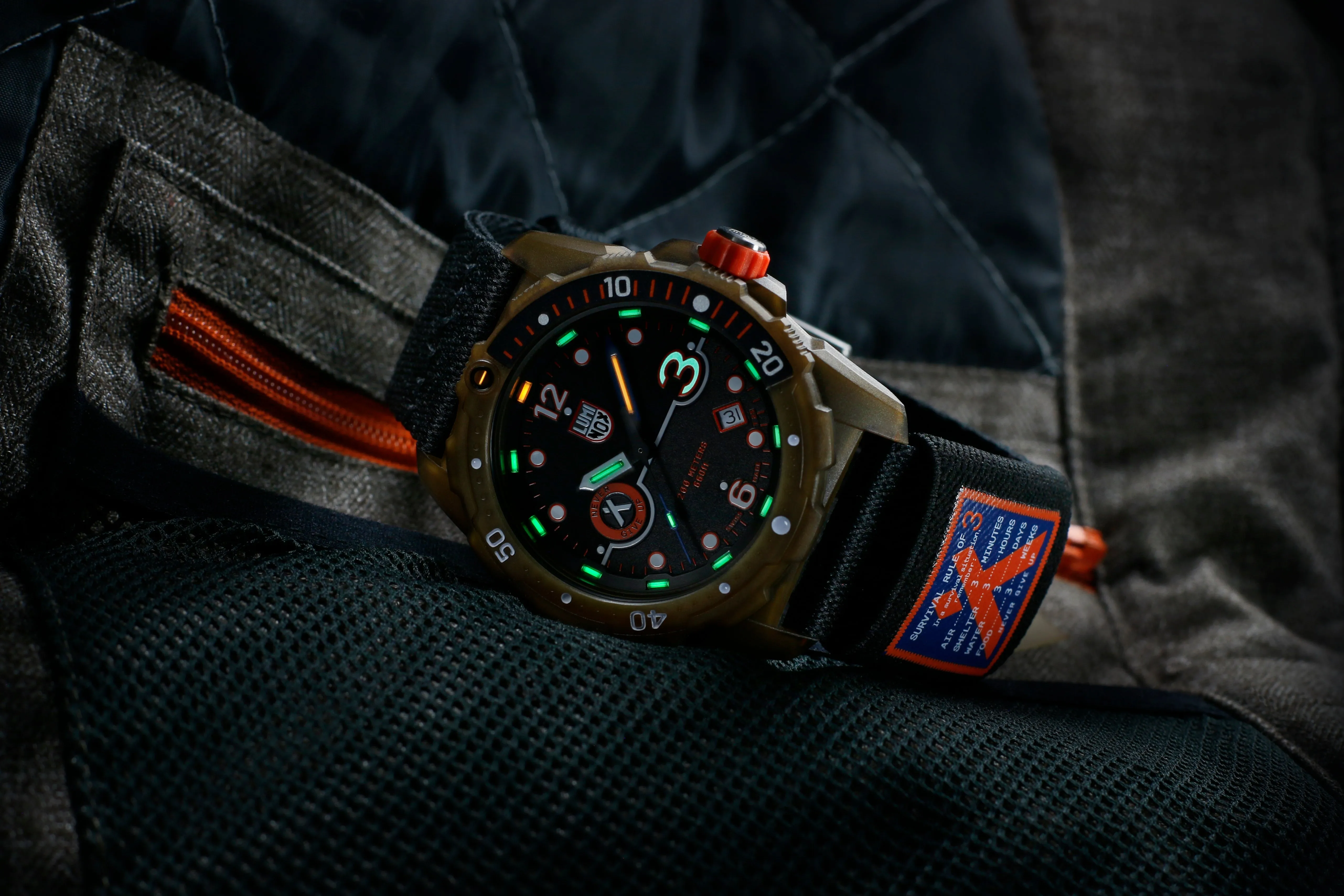 Luminox Bear Grylls Survival Rule Of 3 ECO 3720 Series