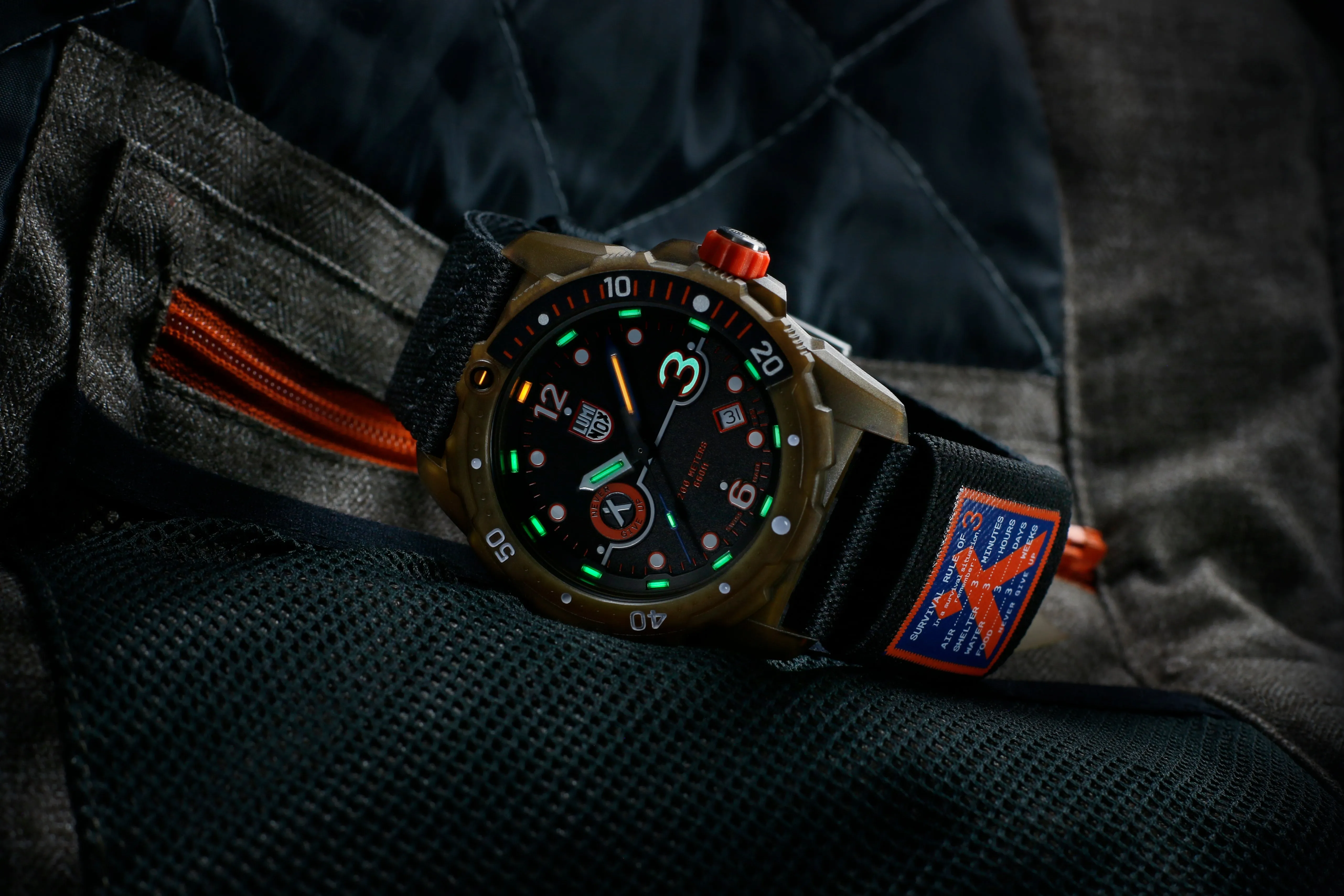 Luminox Bear Grylls Survival Rule Of 3 ECO 3720 Series