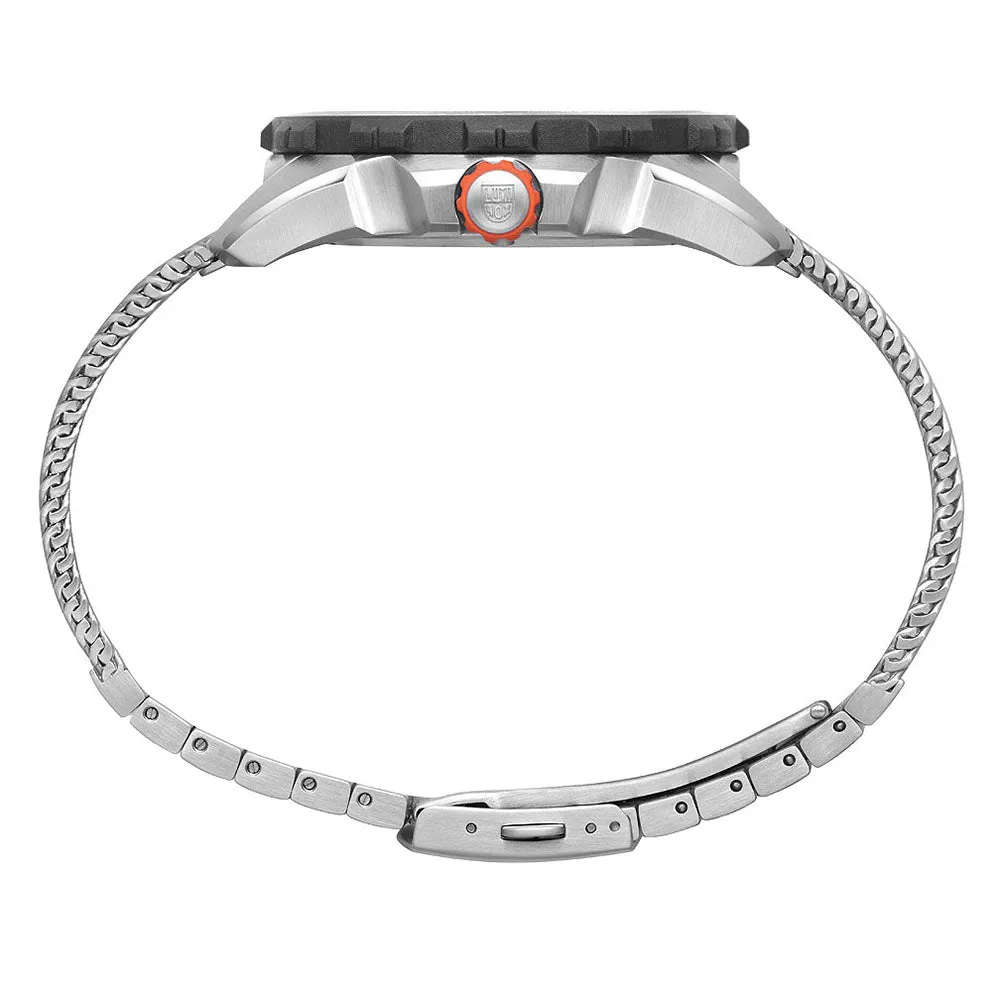 Luminox Mens Bear Grylls Survival Air GMT Stainless Steel Case Watch - XB.3762